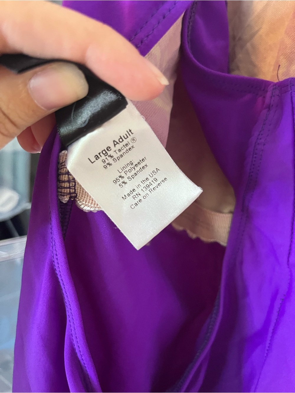Suffolk Leotard Size Large - Picture 4 of 4